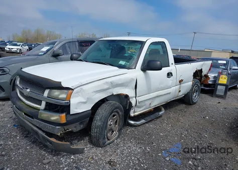 2004 Chevrolet Silverado 1500 Ls from USA, damaged, VIN 1GCEC14T54Z189222